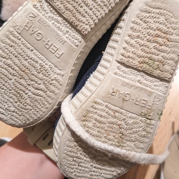 SZ Eur 21 baby canvas shoes - Picture 2 of 2